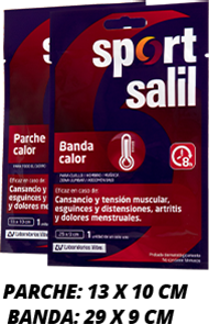 Sportsalil banda y parche de calor